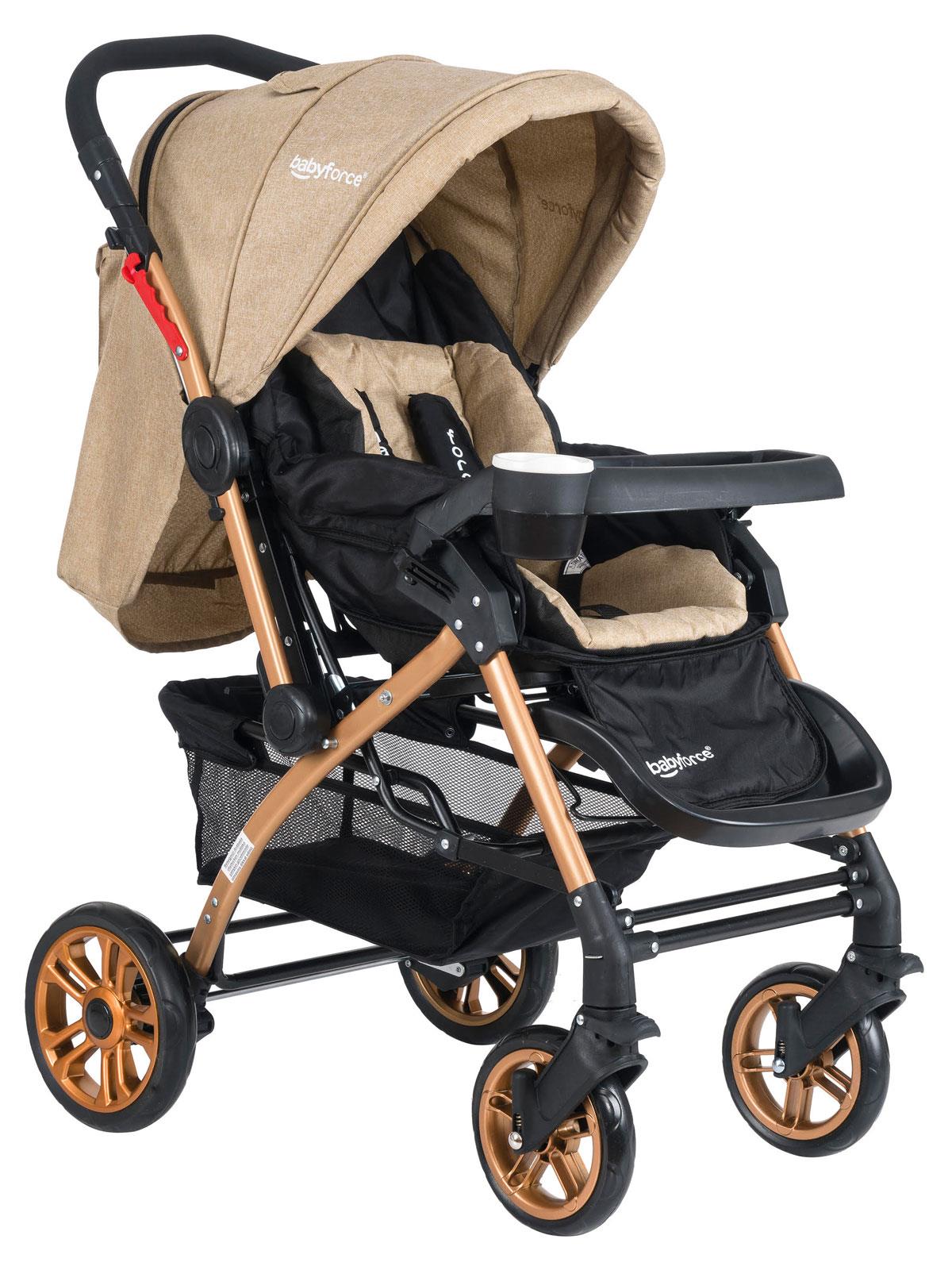 Kraft Ace Travel Sistem Bebek Arabası Kırmızı